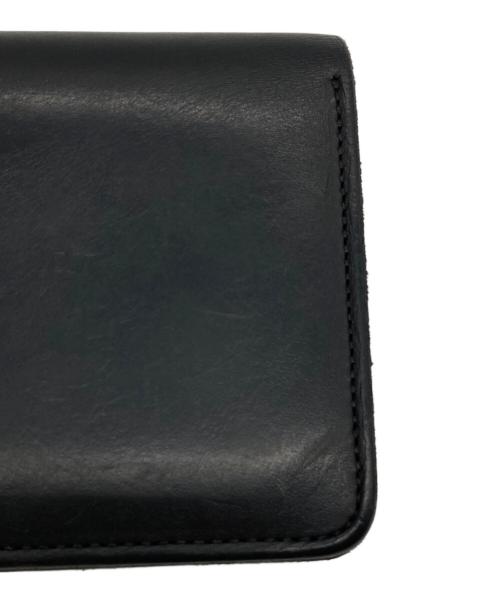 forme（フォルメ）forme (フォルメ) flp-26 baby calf Short Wallet ブラックの古着・服飾アイテム