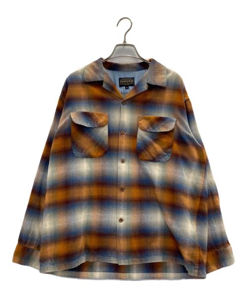 PENDLETON（ペンドルトン）PENDLETON (ペンドルトン) CLASSIC BOARD SHIRT オレンジ サイズ:Ｍの古着・服飾アイテム
