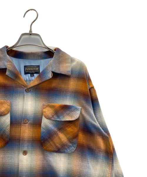 PENDLETON（ペンドルトン）PENDLETON (ペンドルトン) CLASSIC BOARD SHIRT オレンジ サイズ:Ｍの古着・服飾アイテム