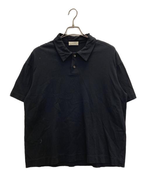 The CLASIK（ザ クラシック）The CLASIK (ザ クラシック) CLASSIC POLO SHIRT ブラック サイズ:46の古着・服飾アイテム