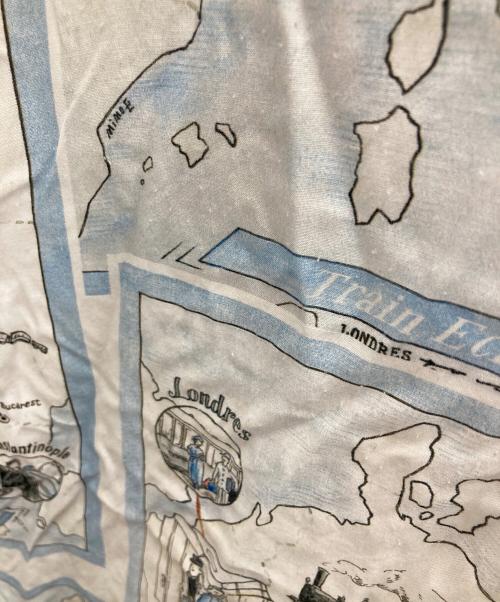 Porter Classic（ポータークラシック）Porter Classic (ポータークラシック) ALOHA SHIRT TRAIN「オリエント急行」 アイボリー サイズ:Mの古着・服飾アイテム