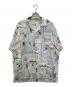 Porter Classic（ポータークラシック）の古着「ALOHA SHIRT TRAIN「オリエント急行」」｜アイボリー