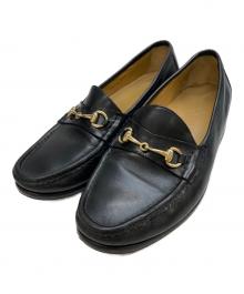 COLE HAAN（コールハーン）の古着「ホースビットローファー」｜ブラック
