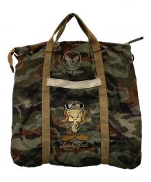 TOYS MCCOY×Warner Bros.（トイズマッコイ×ワーナー・ブラザーズ）の古着「U.S. AIR FORCE  HELMET BAG TWEETY LITTLE BIRD」｜オリーブ