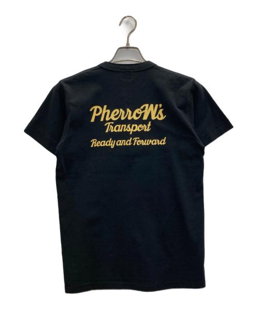 Pherrow's（フェローズ）PHERROW'S (フェローズ) ヘンリーネックTee ブラック サイズ:M 未使用品の古着・服飾アイテム