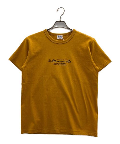 Pherrow's（フェローズ）PHERROW'S (フェローズ) indian head T-SHIRTS イエロー サイズ:M 未使用品の古着・服飾アイテム