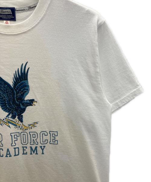 Pherrow's（フェローズ）PHERROW'S (フェローズ) AIR FORCE ACADEMY T-SHIRTS ホワイト サイズ:Ｍ 未使用品の古着・服飾アイテム
