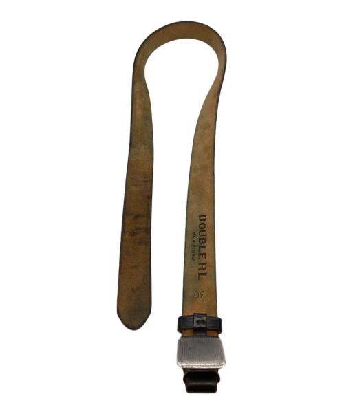 RRL（ダブルアールエル）RRL (ダブルアールエル) Vincennes Leather Belt ブラウンの古着・服飾アイテム