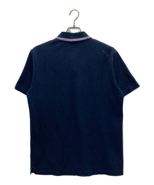 stussy（ステューシー）stussy (ステューシー) ポロシャツ ネイビー サイズ:Sの古着・服飾アイテム
