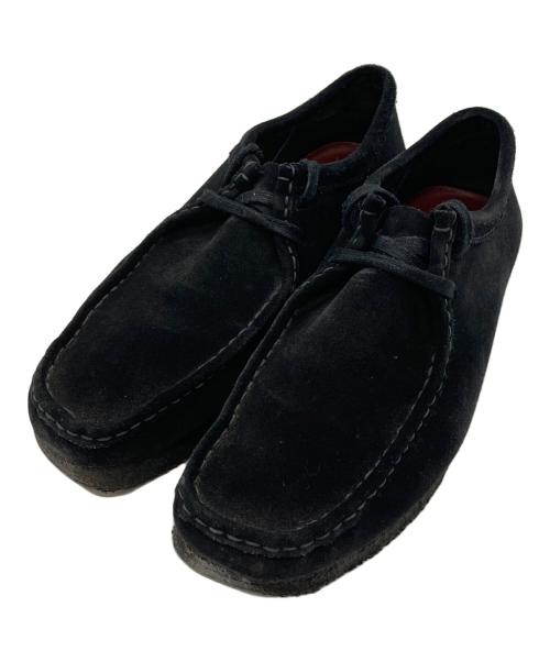 CLARKS（クラークス）CLARKS (クラークス) ワラビーシューズ ブラック サイズ:26.5cmの古着・服飾アイテム