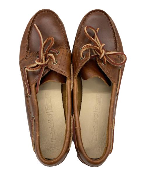 Timberland（ティンバーランド）Timberland (ティンバーランド) デッキシューズ ブラウン サイズ:24.5の古着・服飾アイテム