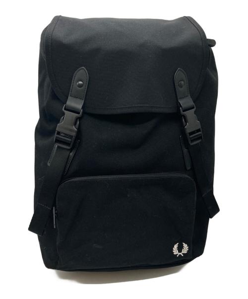 FRED PERRY（フレッドペリー）FRED PERRY (フレッドペリー) デイパック ブラックの古着・服飾アイテム