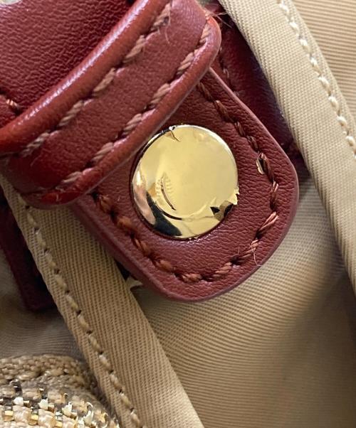 GASTON LUGA（ガストンルーガ）GASTON LUGA (ガストンルーガ) デイパック ベージュの古着・服飾アイテム