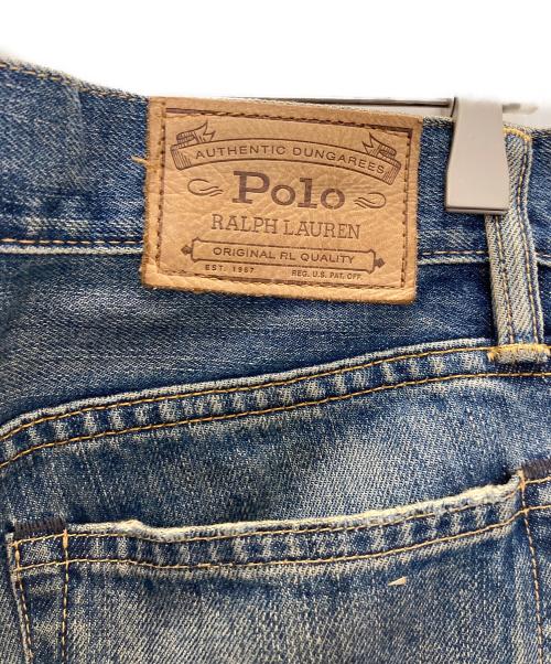 POLO RALPH LAUREN（ポロ・ラルフローレン）POLO RALPH LAUREN (ポロ・ラルフローレン) デニムパンツ ブルー サイズ:SIZE 76cm(Ｗ30)の古着・服飾アイテム