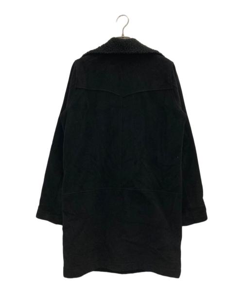 CHRISTIAN DADA（クリスチャンダダ）CHRISTIAN DADA (クリスチャンダダ) ボアカラーコート ブラック サイズ:44の古着・服飾アイテム