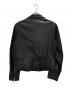 3.1 phillip lim (スリーワンフィリップリム) ラムレザーダブルライダースジャケット ブラック サイズ:表記なし：18000円