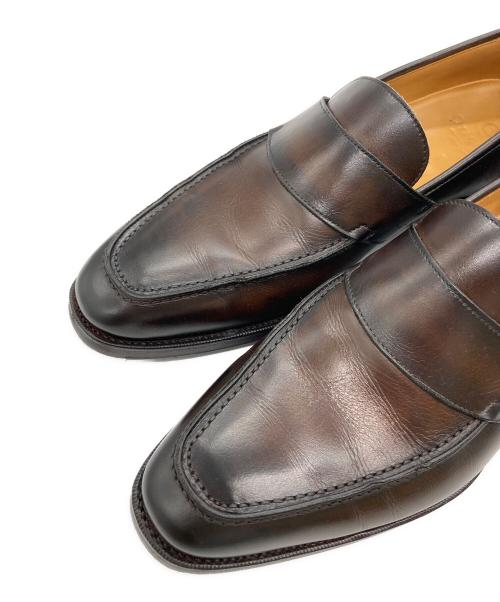 Oriental shoemaker（オリエンタルシューメーカー）ORIENTAL Shoemaker (オリエンタルシューメーカー) コインローファー ブラウン サイズ:6の古着・服飾アイテム