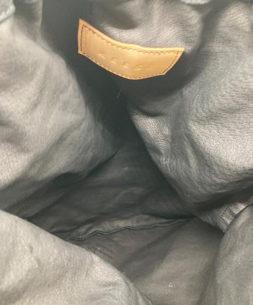 keese（キース）KEESE (キース) ピッグナップサック ブラックの古着・服飾アイテム