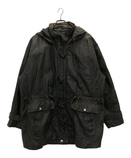 wilsons leather（ウィルソンズレザー）wilsons leather (ウィルソンズレザー) レザーコート ブラック サイズ:Ｌの古着・服飾アイテム