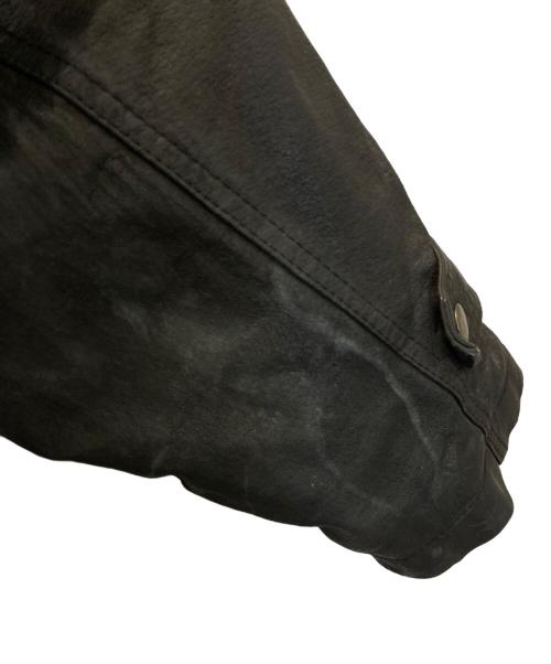 wilsons leather（ウィルソンズレザー）wilsons leather (ウィルソンズレザー) レザーコート ブラック サイズ:Ｌの古着・服飾アイテム