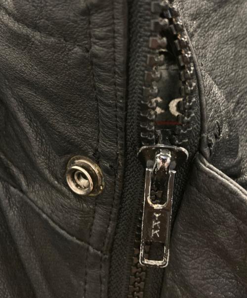 wilsons leather（ウィルソンズレザー）wilsons leather (ウィルソンズレザー) レザーコート ブラック サイズ:Ｌの古着・服飾アイテム