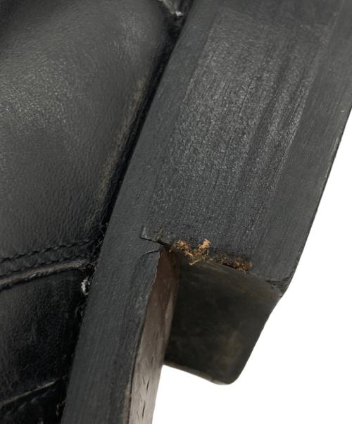 TIVERTON & CO.（ティヴァートン・アンド・カンパニー）TIVERTON & CO. (ティヴァートン・アンド・カンパニー) ウィングチップシューズ ブラック サイズ:26㎝の古着・服飾アイテム