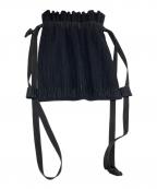 PLEATS PLEASEプリーツプリーズ）の古着「プリーツナップサック」｜ブラック