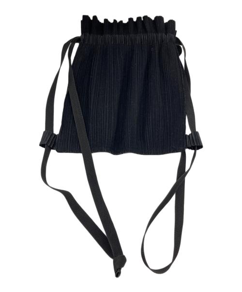PLEATS PLEASE（プリーツプリーズ）PLEATS PLEASE (プリーツプリーズ) プリーツナップサック ブラックの古着・服飾アイテム