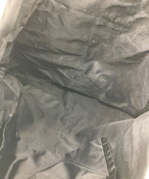 CDG（シーディージー）CDG (シーディージー) リピートロゴトート ブラックの古着・服飾アイテム