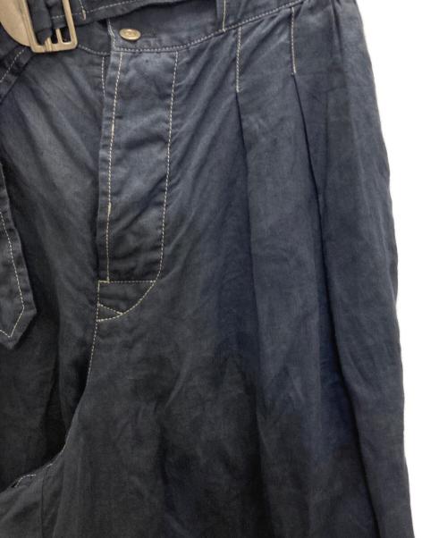 NIGEL CABOURN（ナイジェルケーボン）NIGEL CABOURN (ナイジェルケーボン) リネンハーフパンツ ネイビー サイズ:8の古着・服飾アイテム