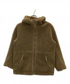 LE GLAZIKル グラジック）の古着「リバーシブルフェイクムートンジャケット」｜ブラウン