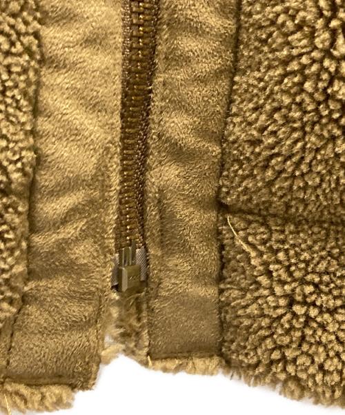 LE GLAZIK（ル グラジック）LE GLAZIK (ル グラジック) リバーシブルフェイクムートンジャケット ブラウン サイズ:36の古着・服飾アイテム