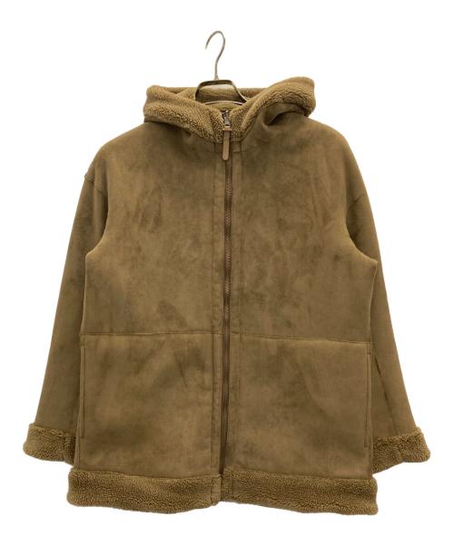 LE GLAZIK（ル グラジック）LE GLAZIK (ル グラジック) リバーシブルフェイクムートンジャケット ブラウン サイズ:36の古着・服飾アイテム