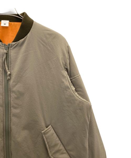 DESCENTE（デサント）DESCENTE (デサント) SALON adam et rope (サロンアダムエロペ) 中綿ブルゾン オリーブ サイズ:mの古着・服飾アイテム