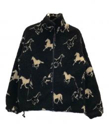 FARFIELD ORIGINAL（ファーフィールドオリジナル）の古着「ボアジャケット」｜ブラック