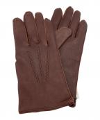 Dentsデンツ）の古着「ディアスキンレザーグローブ」｜ブラウン