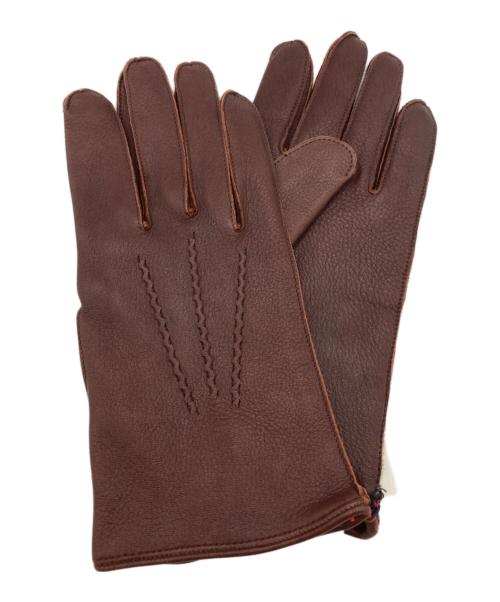 Dents（デンツ）Dents (デンツ) ディアスキンレザーグローブ ブラウン 未使用品の古着・服飾アイテム