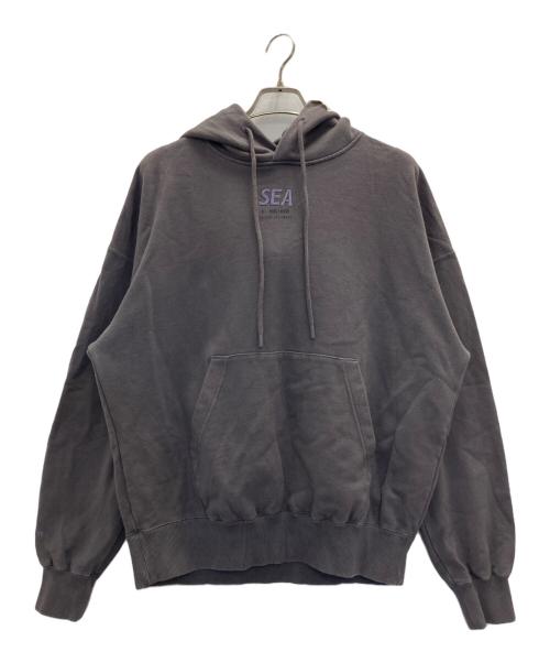 WIND AND SEA（ウィンダンシー）WIND AND SEA (ウィンダンシー) N.HOOLYWOOD (エヌ ハリウッド) HOODED SWEATSHIRT グレー サイズ:Mの古着・服飾アイテム