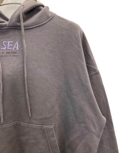 WIND AND SEA（ウィンダンシー）WIND AND SEA (ウィンダンシー) N.HOOLYWOOD (エヌ ハリウッド) HOODED SWEATSHIRT グレー サイズ:Mの古着・服飾アイテム