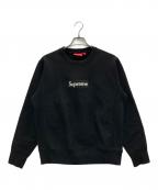 SUPREMEシュプリーム）の古着「Box Logo Crewneck」｜ブラック
