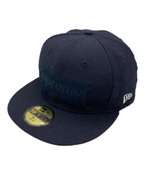SUPREME（シュプリーム）Supreme (シュプリーム) New Era (ニューエラ) Tonal Box Logo ネイビーの古着・服飾アイテム