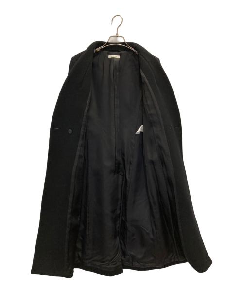 EPOCA（エポカ）EPOCA (エポカ) ノーカラーロングコート ブラック サイズ:42の古着・服飾アイテム