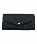 LOUIS VUITTONルイ ヴィトン）の古着「長財布」｜ブラック