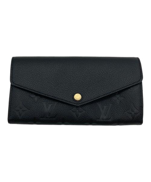 LOUIS VUITTON（ルイ ヴィトン）LOUIS VUITTON (ルイ ヴィトン) 長財布 ブラックの古着・服飾アイテム