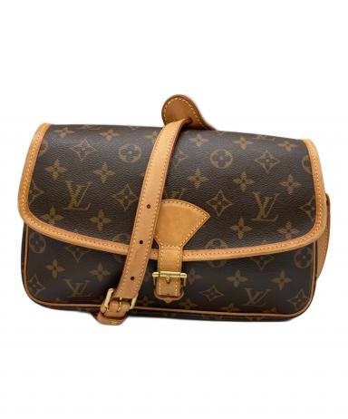 Louis Vuitton ショルダーバッグ 中型 ブラウン 中古・古着通販】LOUIS VUITTON (ルイ ヴィトン) ショルダーバッグ