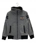 VANSONバンソン）の古着「スウェットパーカー」｜グレー