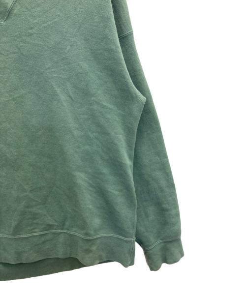 VISVIM（ビズビム）VISVIM (ビズビム) JUMBO SB SWEAT L/S DMGD グリーン サイズ:3の古着・服飾アイテム