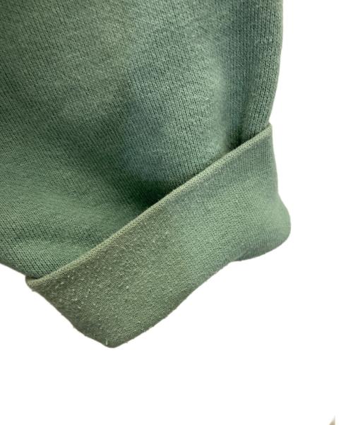 VISVIM（ビズビム）VISVIM (ビズビム) JUMBO SB SWEAT L/S DMGD グリーン サイズ:3の古着・服飾アイテム