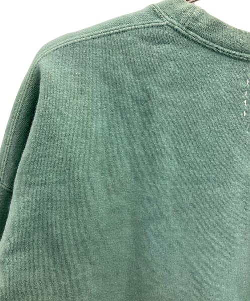 VISVIM（ビズビム）VISVIM (ビズビム) JUMBO SB SWEAT L/S DMGD グリーン サイズ:3の古着・服飾アイテム