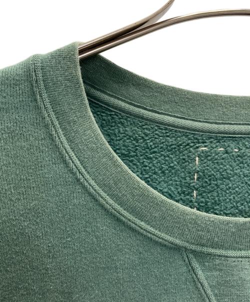 VISVIM（ビズビム）VISVIM (ビズビム) JUMBO SB SWEAT L/S DMGD グリーン サイズ:3の古着・服飾アイテム